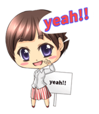 vitamin voice yumi Sticker sticker #9407365