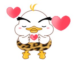 Is Johnny a duck? sticker #9407476