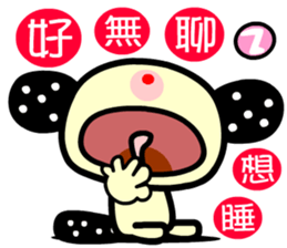 the red-hearted rabbit sticker #9407743