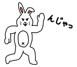 zatsu usagi sticker #9407841