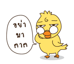 Duck kak 2 sticker #9407883