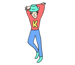 Happy Go Lucky Boy sticker #9408126