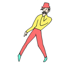 Happy Go Lucky Boy sticker #9408128