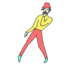 Happy Go Lucky Boy sticker #9408128