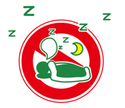 Mr.Road signs(2)Character None version sticker #9408675