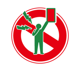 Mr.Road signs(2)Character None version sticker #9408698