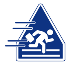 Mr.Road signs(2)Character None version sticker #9408703