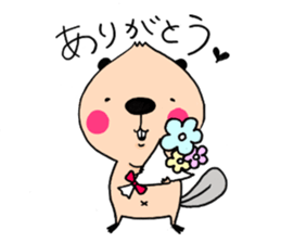 MOHIMOHI BEAVER sticker #9408826