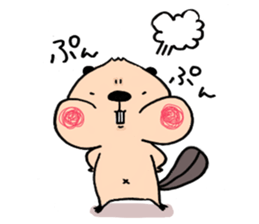 MOHIMOHI BEAVER sticker #9408855