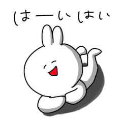 rabbit is enjoying 3