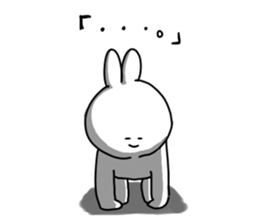 rabbit is enjoying 3 sticker #9409117