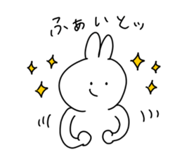 rabbit is enjoying 3 sticker #9409139