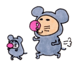 Kinkuma hamster "Hamuhamu"6 sticker #9409508