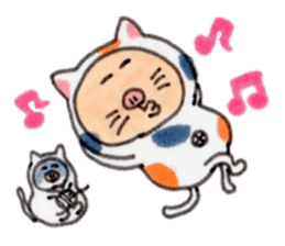 Kinkuma hamster "Hamuhamu"6 sticker #9409516