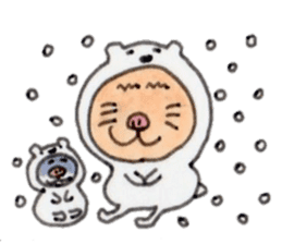 Kinkuma hamster "Hamuhamu"6 sticker #9409524