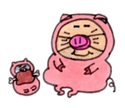 Kinkuma hamster "Hamuhamu"6 sticker #9409536