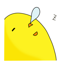 Verbose chick2 sticker #9409649