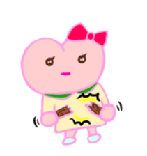 MOMO Ribbon-chan sticker #9409749
