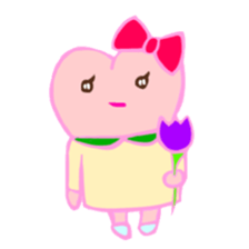 MOMO Ribbon-chan sticker #9409751