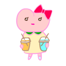 MOMO Ribbon-chan sticker #9409752