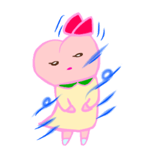 MOMO Ribbon-chan sticker #9409761