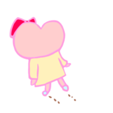 MOMO Ribbon-chan sticker #9409770