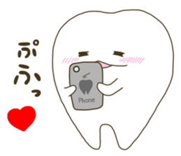 tooth namaru2 sticker #9409879