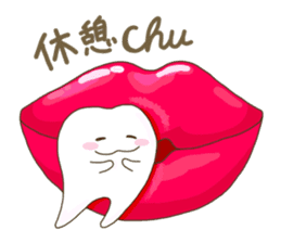tooth namaru2 sticker #9409889