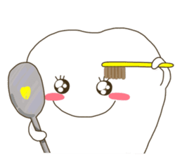 tooth namaru2 sticker #9409890