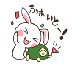 Motchiri Usagi & Kame sticker #9410753