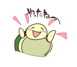 Motchiri Usagi & Kame sticker #9410763