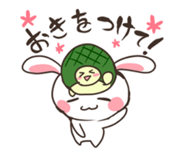 Motchiri Usagi & Kame sticker #9410783