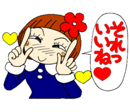 Castor bean-chan 24 sticker #9411551