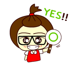 Moo nong sticker #9411626