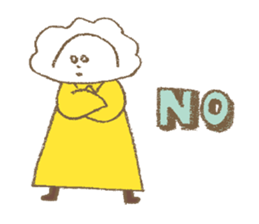 Dumplings Girl Sticker sticker #9412145