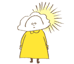 Dumplings Girl Sticker sticker #9412151