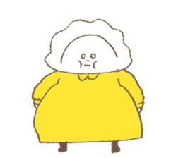 Dumplings Girl Sticker sticker #9412154