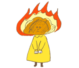 Dumplings Girl Sticker sticker #9412158