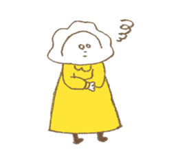 Dumplings Girl Sticker sticker #9412171