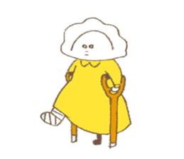 Dumplings Girl Sticker sticker #9412177