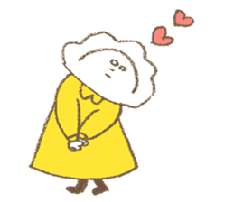 Dumplings Girl Sticker sticker #9412180