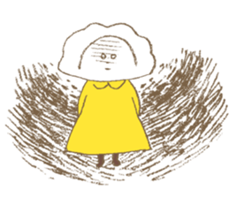 Dumplings Girl Sticker sticker #9412183