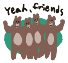 Mr.Kuma-Bear sticker #9412356