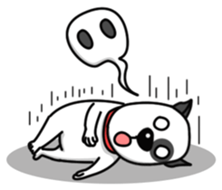 Terry the Bull Terrier sticker #9412466