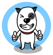 Terry the Bull Terrier sticker #9412467