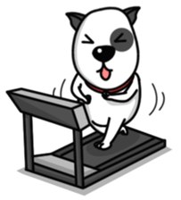 Terry the Bull Terrier sticker #9412472