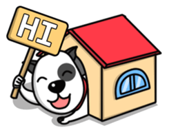 Terry the Bull Terrier sticker #9412473