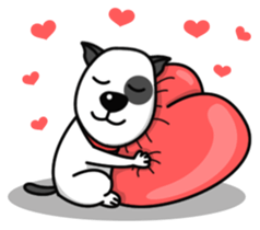 Terry the Bull Terrier sticker #9412476