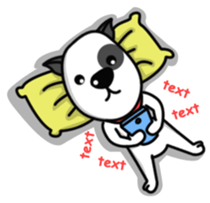 Terry the Bull Terrier sticker #9412484