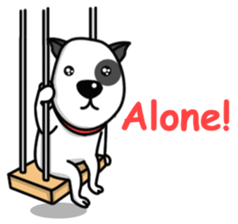 Terry the Bull Terrier sticker #9412486